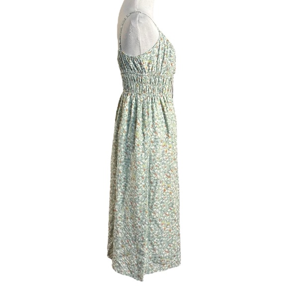 Rails Dainty Octavia Dress Green Summer Meadow Midi Dress Size XS NWT Sundress - Picture 7 of 14